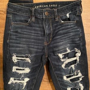 American eagle size 6 High rise skinny jeans